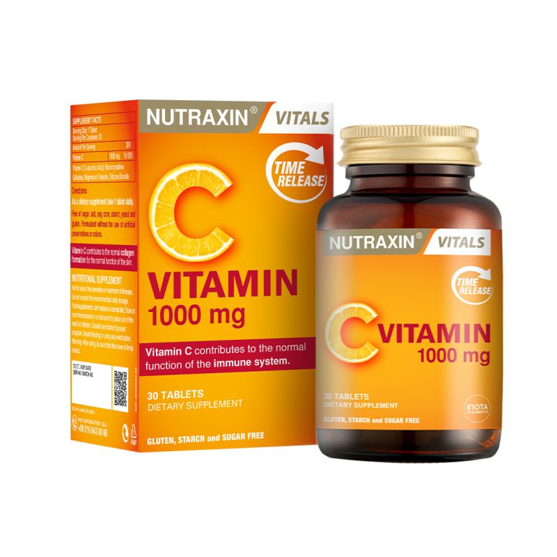 Nutraxin C Vitamini 1000 mg 30 Tablet
