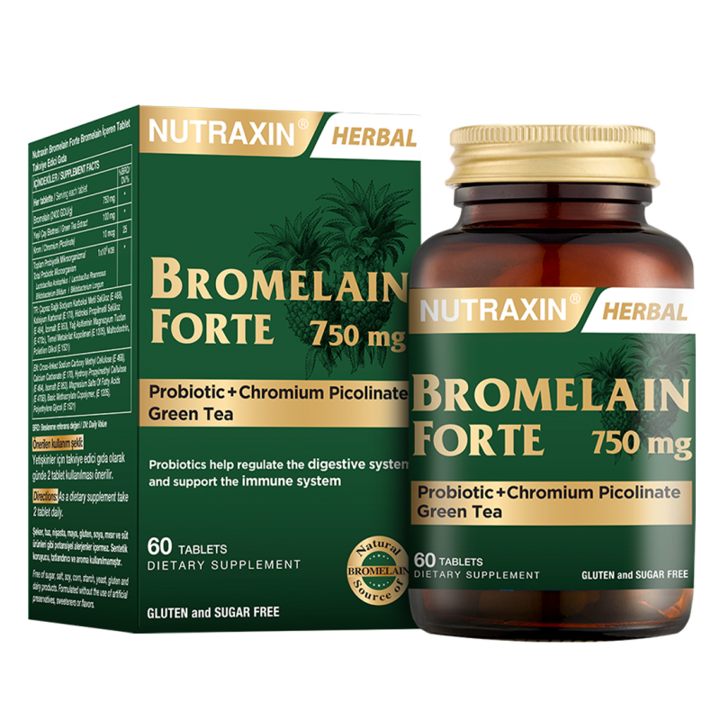 Nutraxin Bromelain Forte 60 Tablet