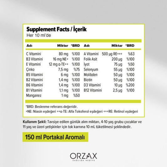 Orzax Ocean VM Vitamin Mineral