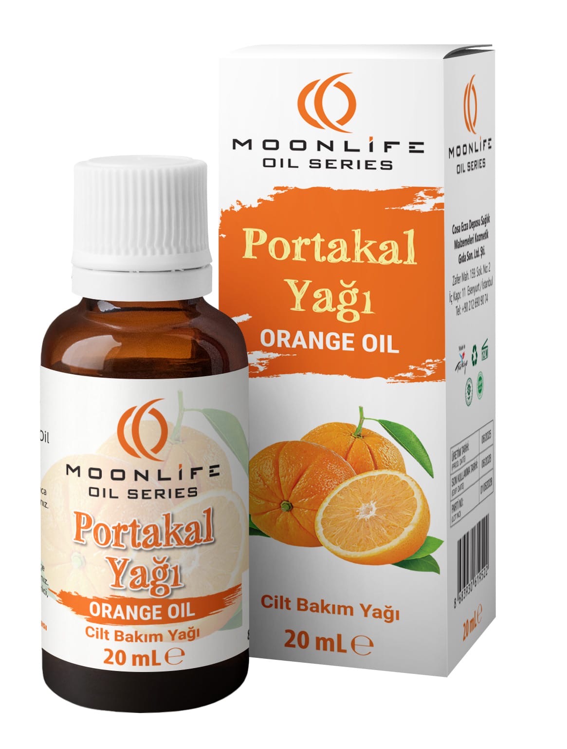 Moonlife Portakal Yağı 20ml