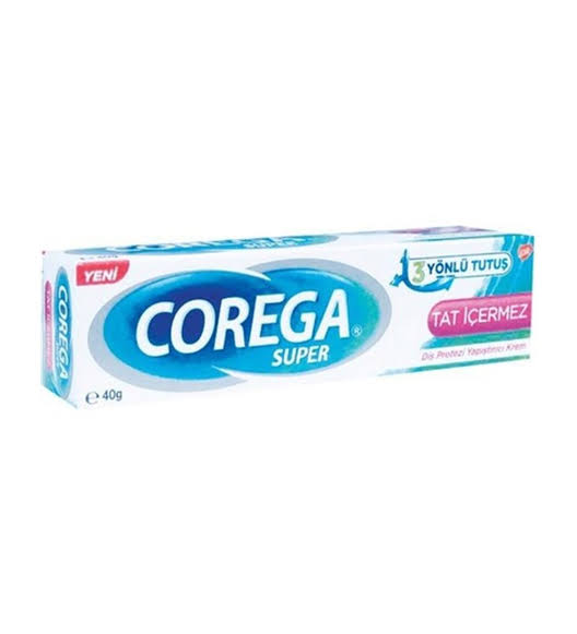 Super Corega Tatsız Diş Protez Yapıştırıcı 40 gr