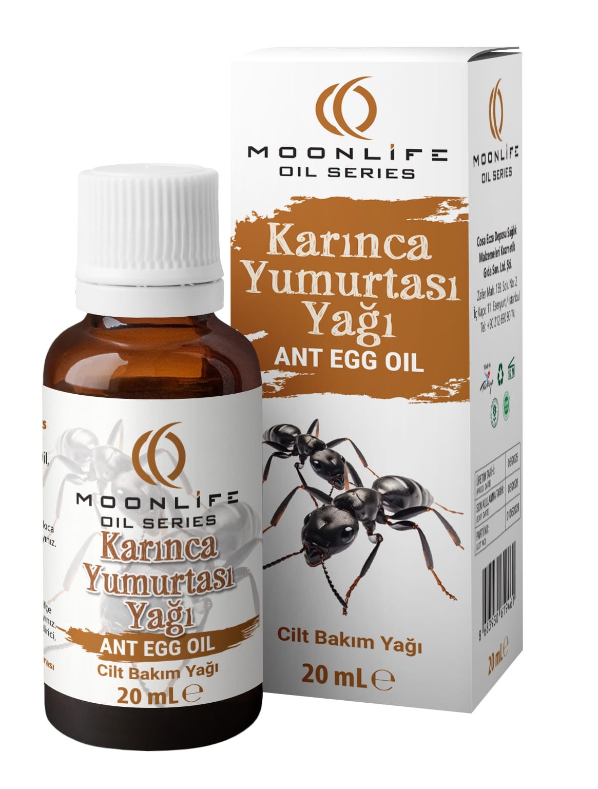 Moonlife Karınca Yumurtası Yağı 20 ml