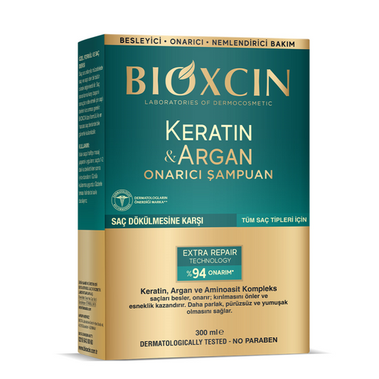 Bioxcin Keratin  Argan Onarıcı Şampuan 300 ml