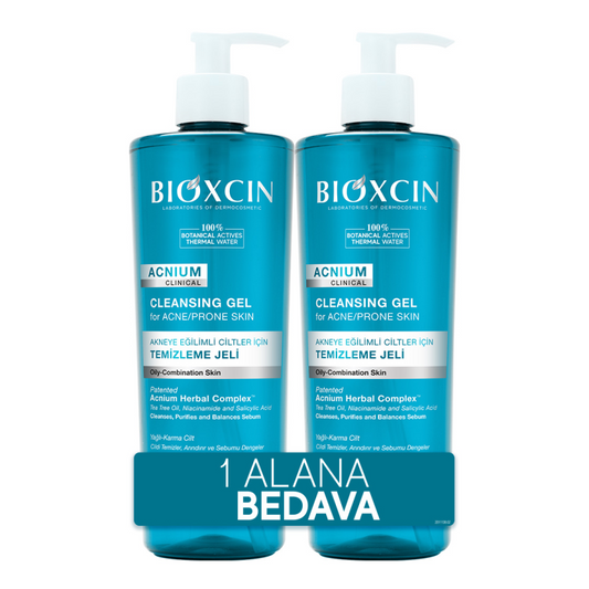Bioxcin Acnium Jel 500 ml 1+1 Hediyeli