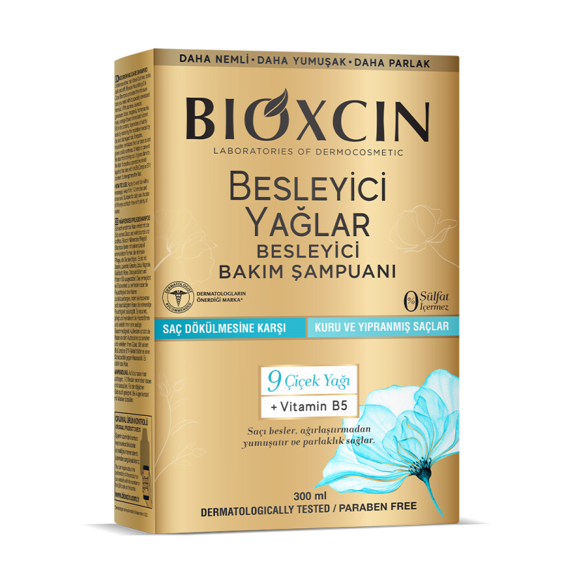 Bioxcin Besleyici Yağlar Şampuanı 300 ml