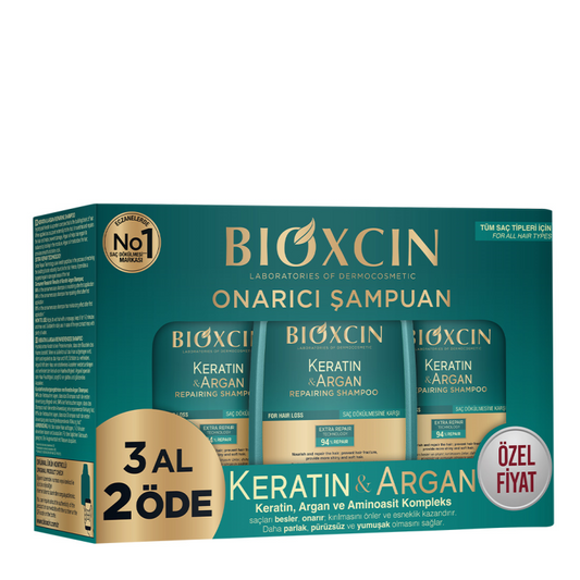 Bioxcin Keratin Argan Şampuanı - 3 Al 2 Öde