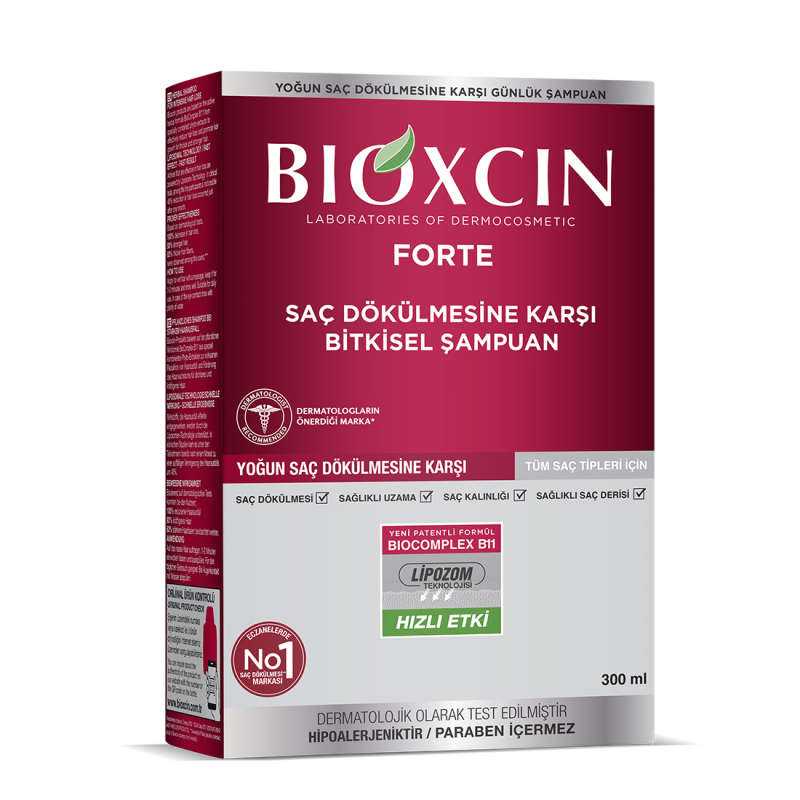 Bioxcin Şampuan Forte Tüm Saçlar 300 ml