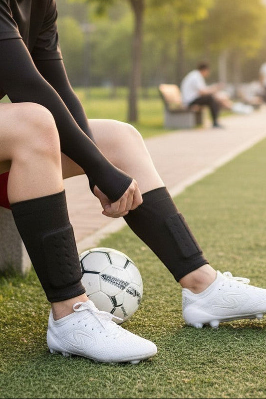 Cnnfarma Futbol Tekmelik Eva Dolgulu Siyah -Kısa