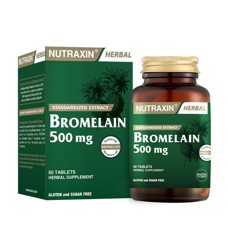 Nutraxin Bromelain 60 Tablet