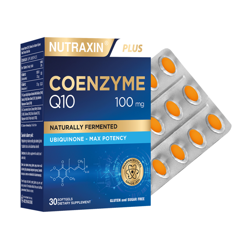 Nutraxin Koenzim Q10 100mg 30 Tablet