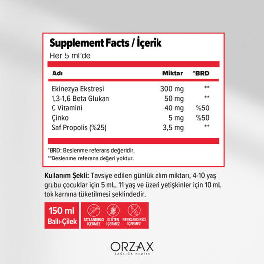 Orzax Imunol Şurup