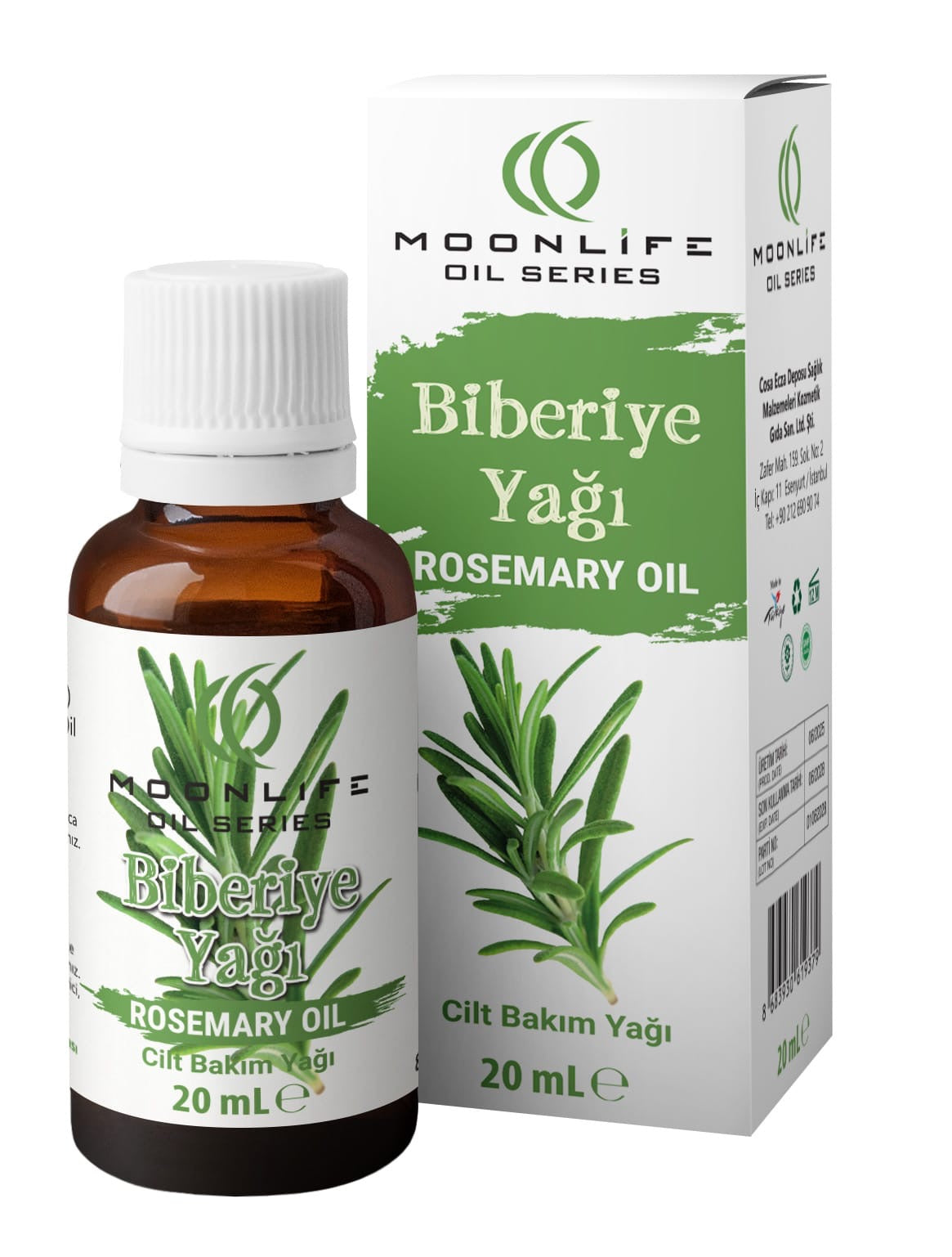 Moonlife Biberiye Yağı 20 ml