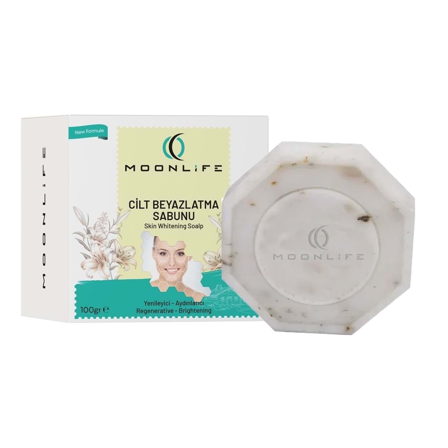 Moonlife Cilt Beyazlatıcı Sabun 100 Gr