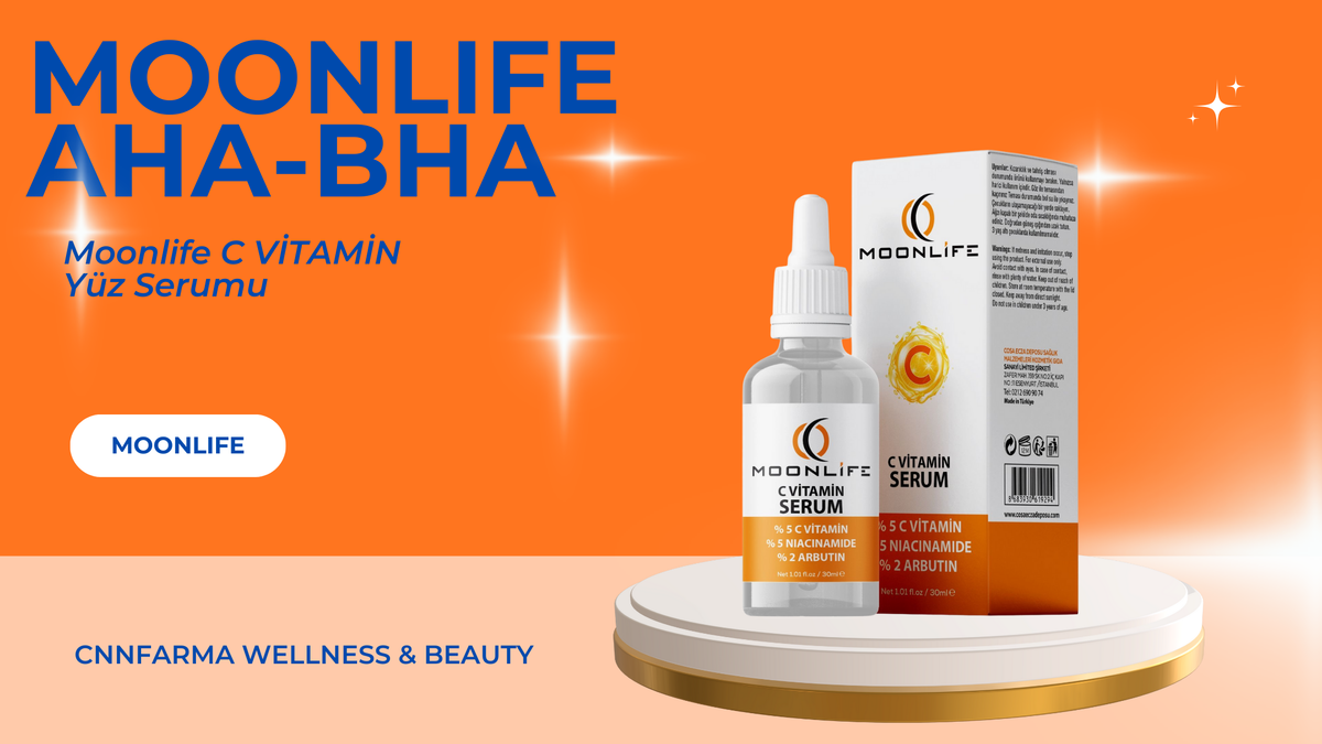 Moonlife Cilt Serumu C Vitamini Niacinamid Arbutin 30 ml