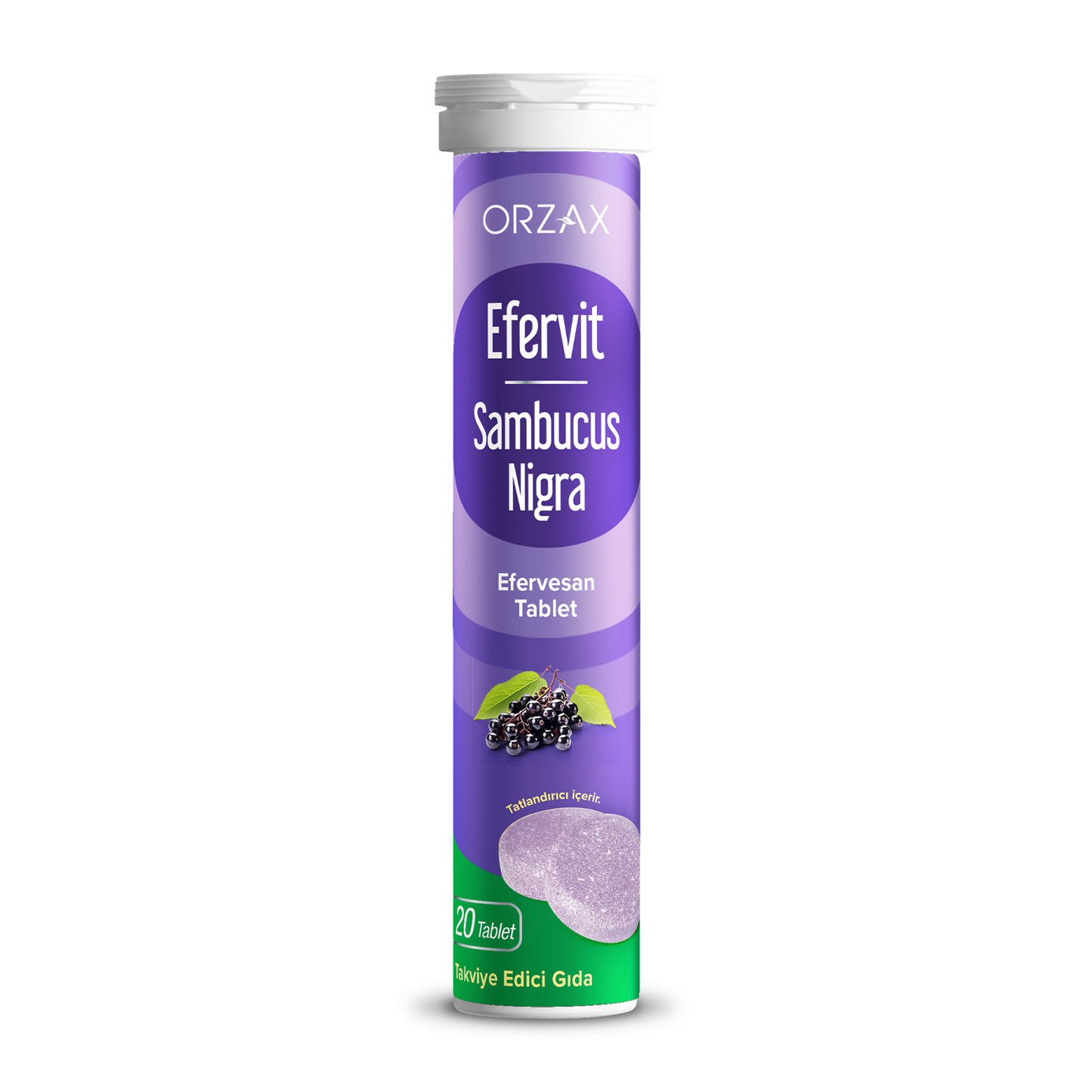 Orzax Efervit Sambucus Nigra 20 Efervesan TB