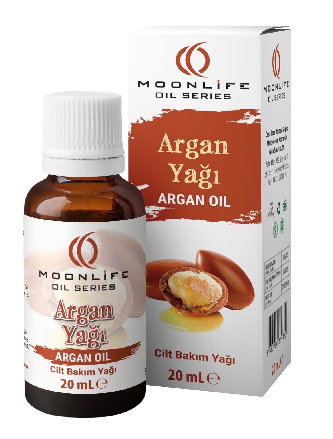 Moonlife Argan Yağı 20 ml