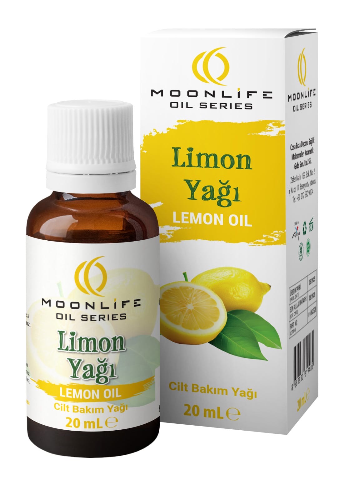 Moonlife Limon Yağı 20ml