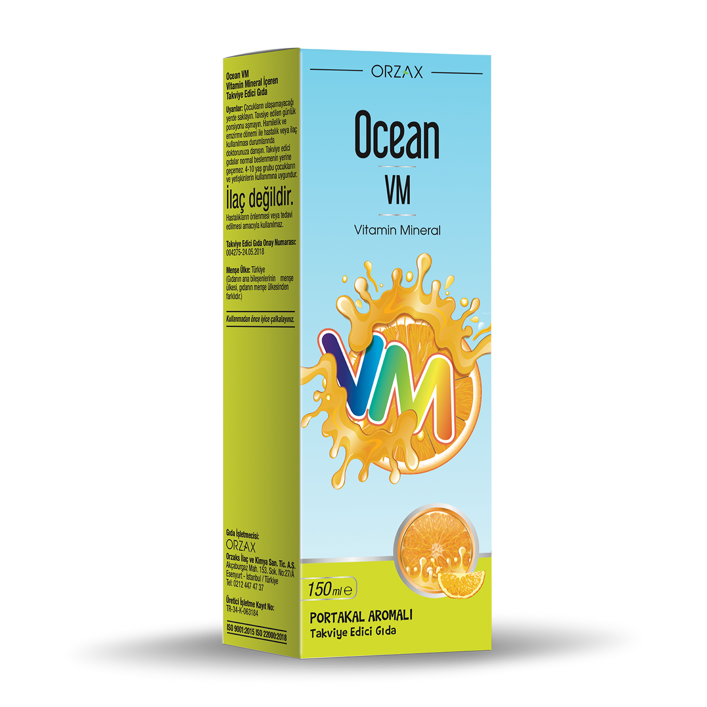 Orzax Ocean VM Vitamin Mineral