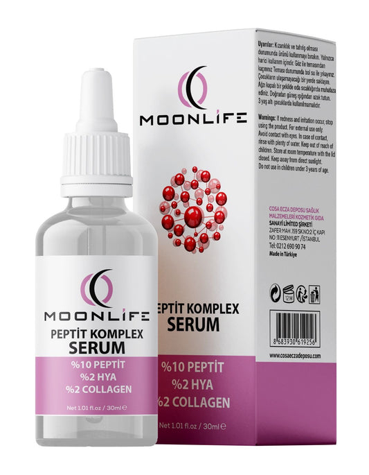 Moonlife Peptit Komplex Yaşlanma Karşıtı Serum 30 ml