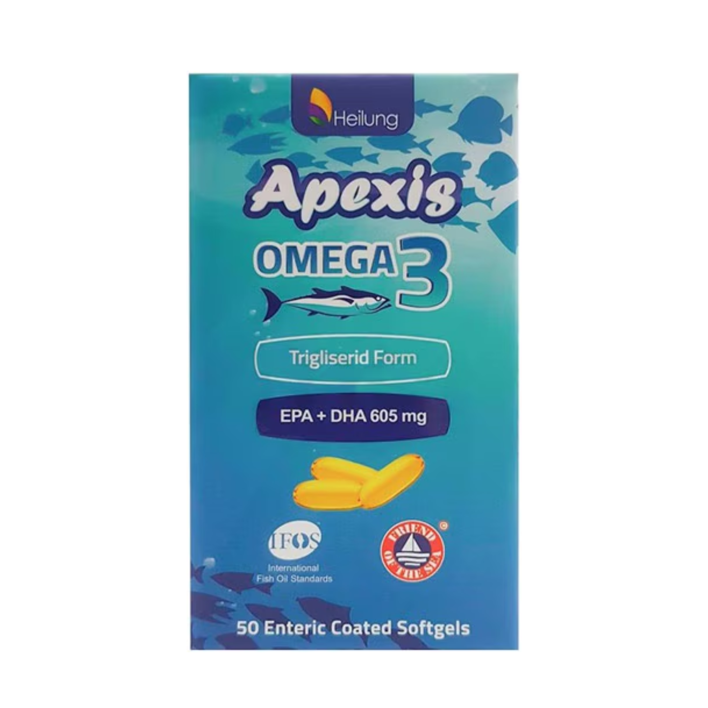 Apexis Fish Oil Balık Yağı 50 Soft Jel