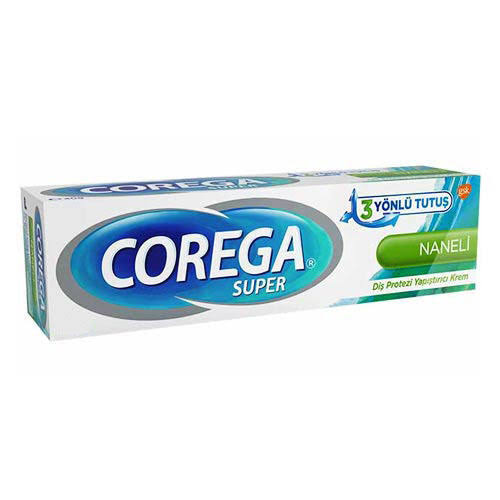 Super Corega Naneli Diş Protez Yapıştırıcı 40 gr