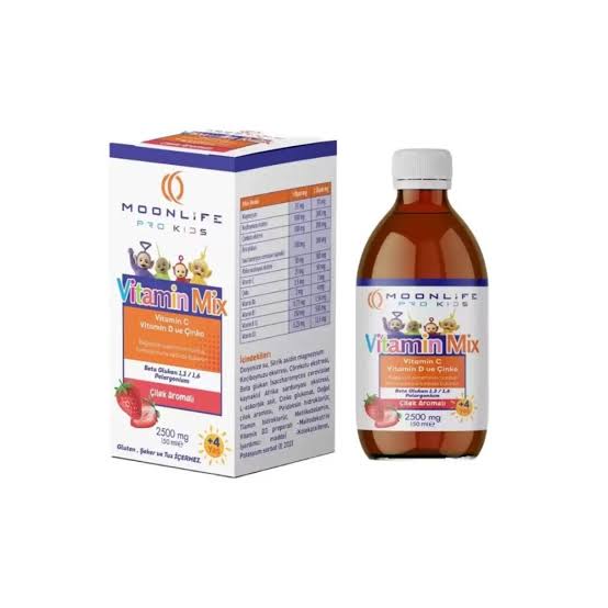 Moonlife VitaminMix Şurup 150 ml